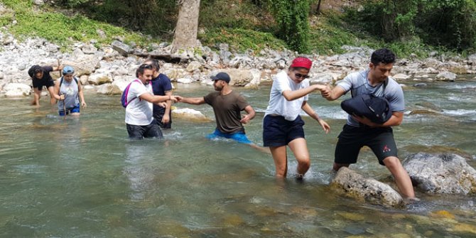 Kış öncesi son kanyon sefası