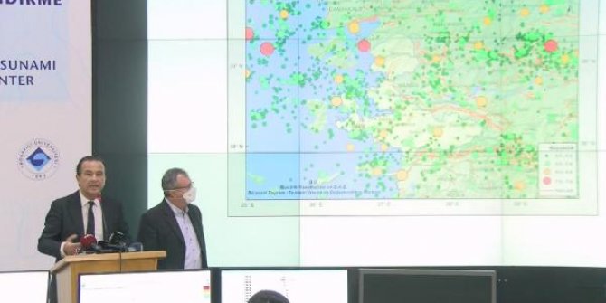 Kandilli Rasathanesi'nde deprem açıklaması