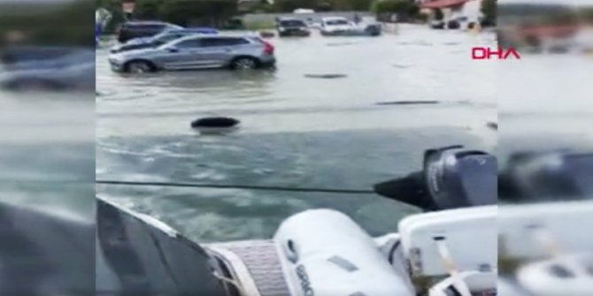 Sığacık'ta tekerlekli sandalyede bir kişi su altında kalarak hayatını kaybetti