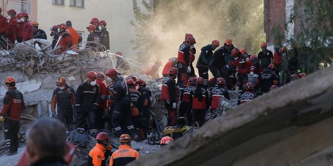 İzmir'deki depremde can kaybı 91'e yükseldi