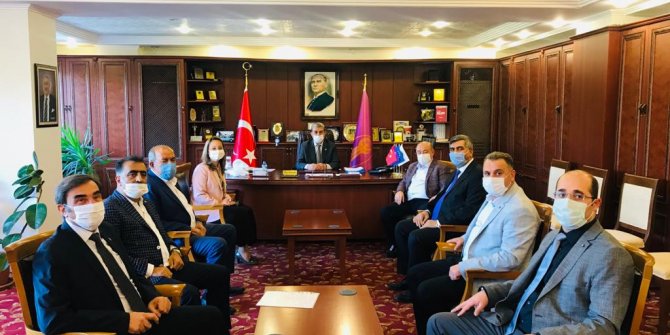 Gaziantep Esnaf ve Sanatkârlar Odası Birliği’ne önemli ziyaret