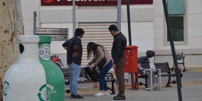 Fünye ile patlatılmak üzereyken sahibi geldi