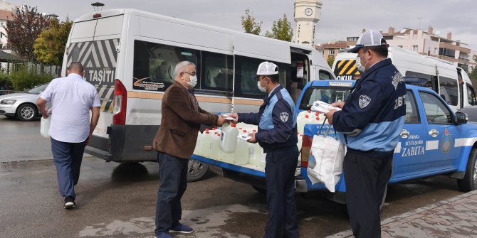 Merkez ve ilçelerde hijyen desteğine devam ediliyor