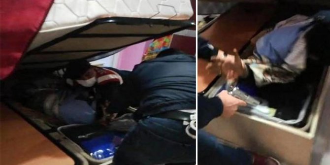 50 şüphelinin gözaltına alındığı 'Çelik Kafes' operasyonunda bazada yakalandı
