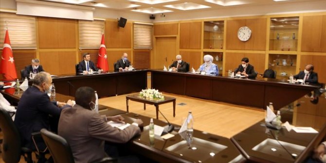 Dışişleri Bakan Yardımcısı Kıran, Libyalı temsilcilerle görüştü