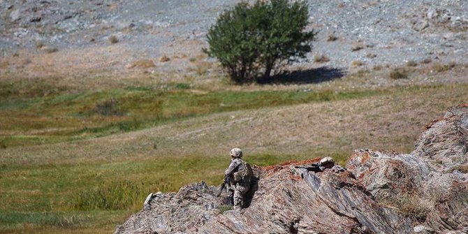 Van'da jandarmanın ikna çalışmaları sonucu bir terörist teslim oldu
