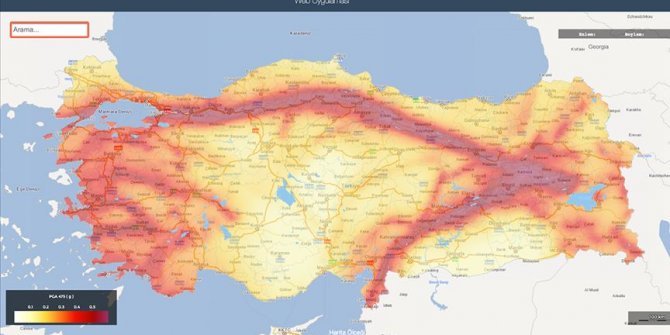 Bina Deprem Yönetmeliği 'Deprem Tehlike Haritası' ile güncellenecek