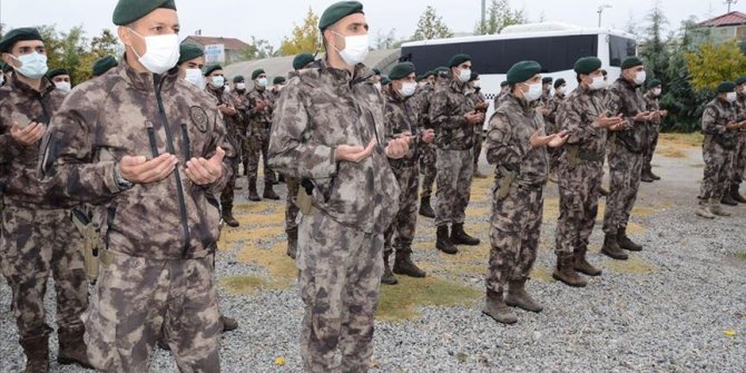 Malatya'da PÖH'ler dualarla Barış Pınarı Harekatı bölgesine uğurlandı