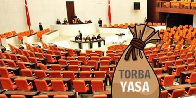 Torba yasaya yazılı tepki!