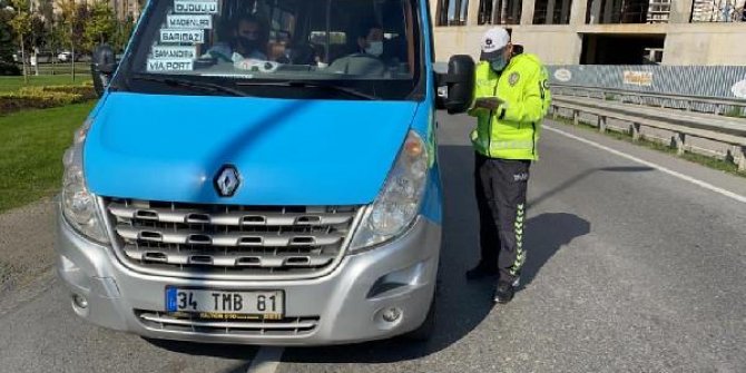 İstanbul'daki denetimlerde sürücülere 54 Bin TL ceza