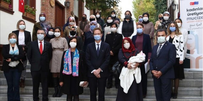 Suriyeli ve Türk kadınlar ANKA Projesi'yle iş hayatına hazırlanıyor