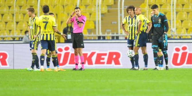 Fenerbahçe evinde kaybetti