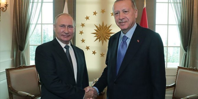 Cumhurbaşkanı Erdoğan, Rusya Devlet Başkanı Putin ile telefonda görüştü