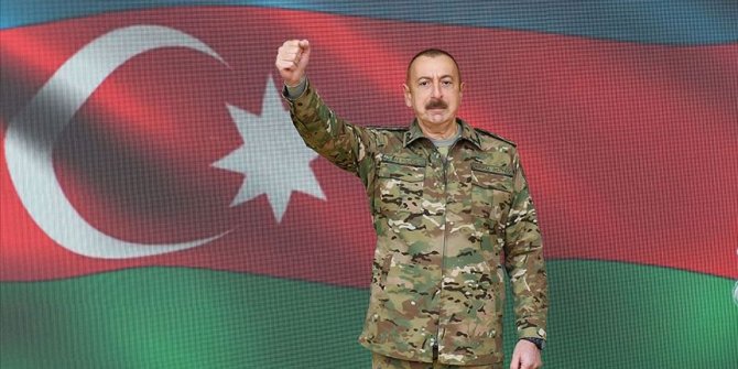 Azerbaycan Cumhurbaşkanı Aliyev: Kritik öneme sahip Şuşa kenti işgalden kurtarıldı