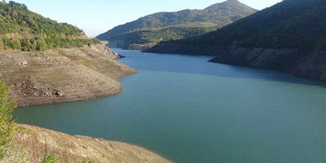 Yuvacık Barajı'nda su seviyesi yüzde 24'e düştü