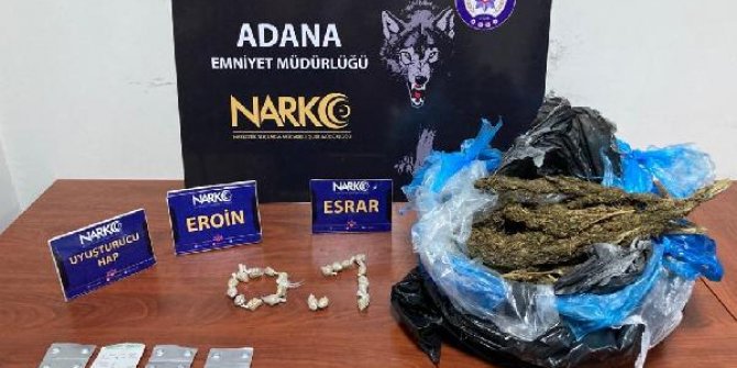 Adana’da uyuşturucu satıcılarına yönelik operasyon: 18 tutuklama