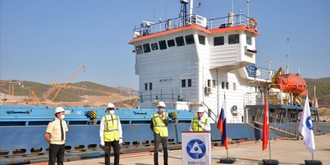 Akkuyu NGS'nin ilk reaktörünün basınç kabı sahaya ulaştı