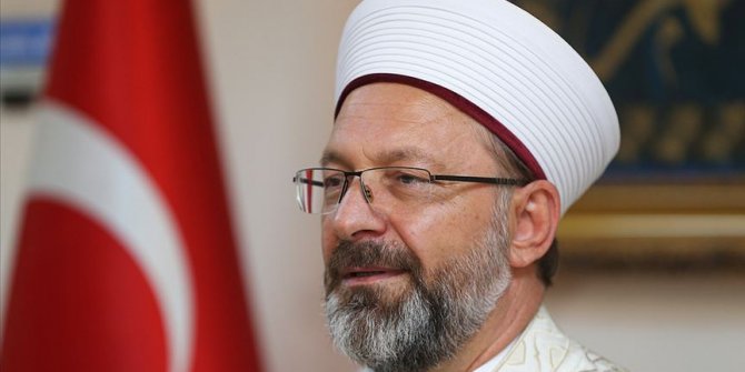 Diyanet İşleri Başkanı Erbaş: Azerbaycan topraklarının işgalden kurtuluşu hepimizi sevindirmiştir
