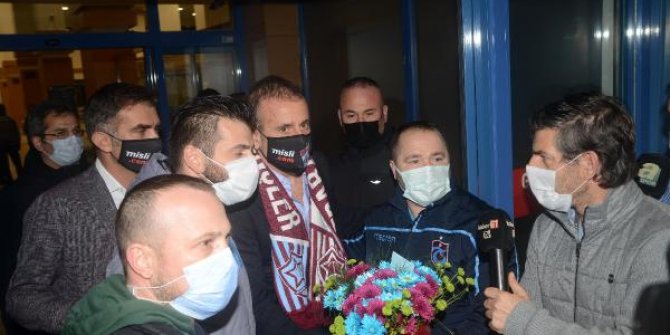 Abdullah Avcı'ya Trabzon’da coşkulu karşılama