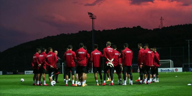 A Milli Futbol Takımı, Hırvatistan maçı hazırlıklarını tamamladı