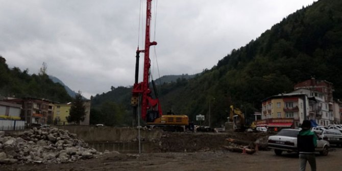 Selin vurduğu Dereli’de 144 konutun inşası başladı