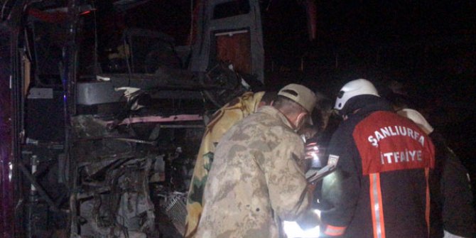 Şanlıurfa’da yolcu otobüsü devrildi: 32 yaralı