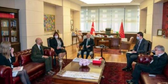 Kılıçdaroğlu, Birleşik Krallık Türkiye Büyükelçisi Chilcott'u kabul etti