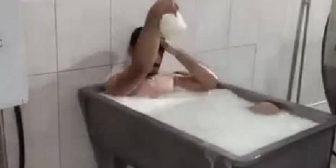 'Süt kazanında banyo' için takipsizlik başvurusu