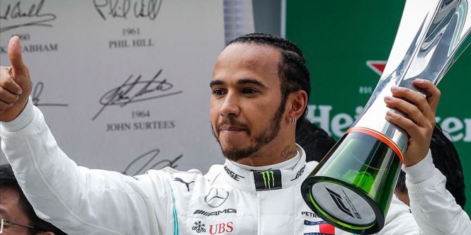 Hamilton Schumacher'in rekoru için İstanbul'da