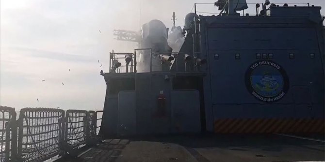 Deniz Kuvvetleri'nden Doğu Akdeniz'de atış eğitimi
