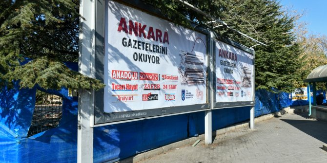 Büyükşehir'den "ANKARA GAZETELERİNİ OKUYOR" kampanyası