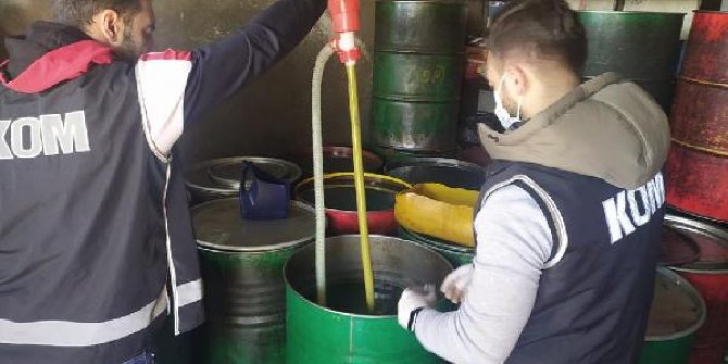 Mardin'de 11 bin litre kaçak akaryakıt ele geçirildi