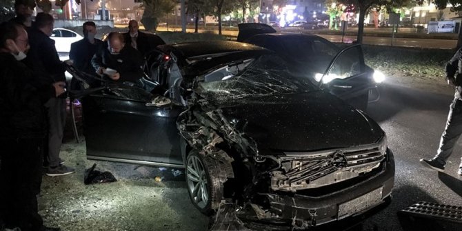 Orhaneli Belediye Başkanı Aykurt, trafik kazasında yaralandı