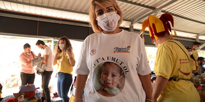 SMA hastası 'Umut' bebek için kermes 