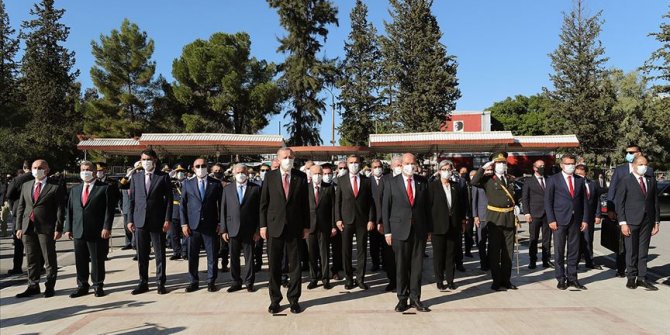 Cumhurbaşkanı Erdoğan KKTC'de