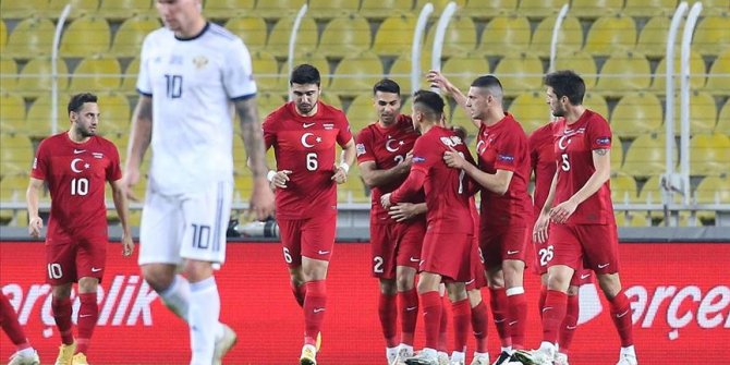 A Milli Futbol Takımı, Rusya'yı 3 golle devirdi