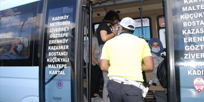 İstanbul'da Kovid-19 denetimlerinde 22 Ağustos'tan bu yana 20 milyon 509 bin 262 lira ceza kesildi
