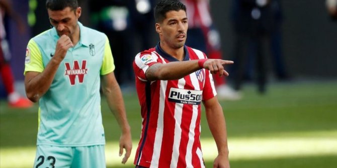 Atletico Madrid'in Uruguaylı forveti Luis Suarez koronavirüse yakalandı