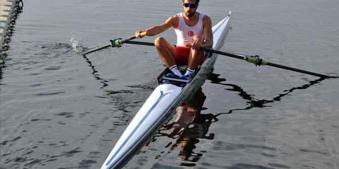 Kürekte hedef olimpiyatlara katılmak