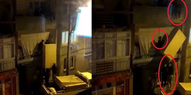 Tehlikeli eşya taşımacılığı kamerada