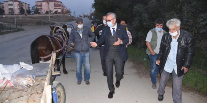 Keşan'da at arabasını getiren yük taşıyıcılarına ücretsiz triportör verilecek