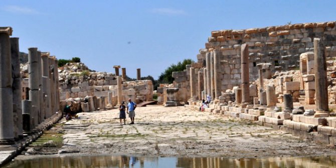 Patara Antik Kenti'nde ziyaretçi ve gelirde tüm zamanların rekoru