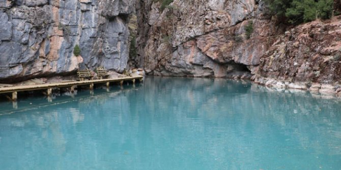 Mahalle halkının korkup yaklaşamadığı kanyon turizme kazandırılıyor