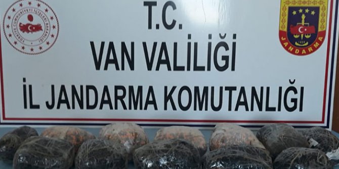 Van'da, 10 kilo sentetik uyuşturucu hap ele geçirildi