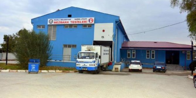 Nazilli Belediye Mezbahası'nda 'koronavirüs' karantinası