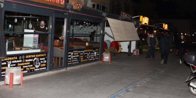 Çanakkale'de kısıtlamaya tabi iş yerleri kapatıldı