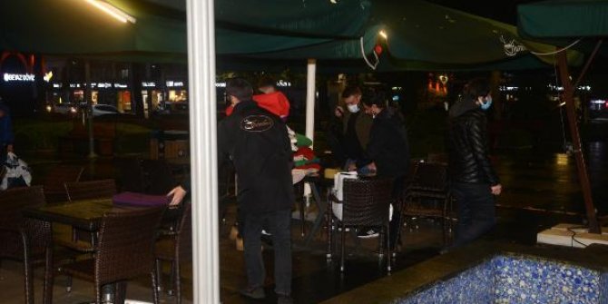 Trabzon’da esnaf, kısıtlamaya erkenden uydu