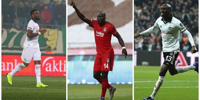 Beşiktaş'ın gol yükü Larin, Aboubakar ve Atiba'da