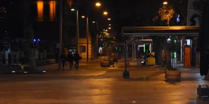 Konya'da sokağa çıkma kısıtlamasına uyuldu