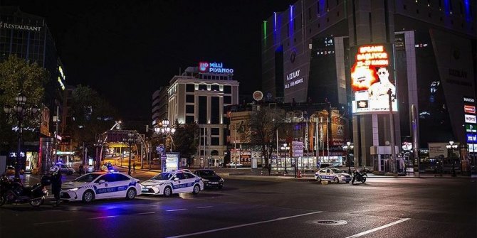 Başkentte sokağa çıkma kısıtlamasını ihlal eden 798 kişiye ceza uygulandı